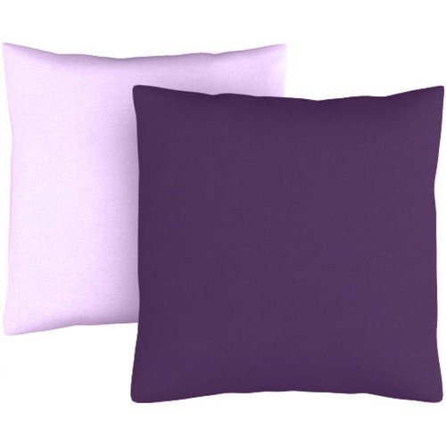 3S. x Tertio (Nos Unis) - Taie d'oreiller coton TERTIO® - Taies d oreillers traversins violet