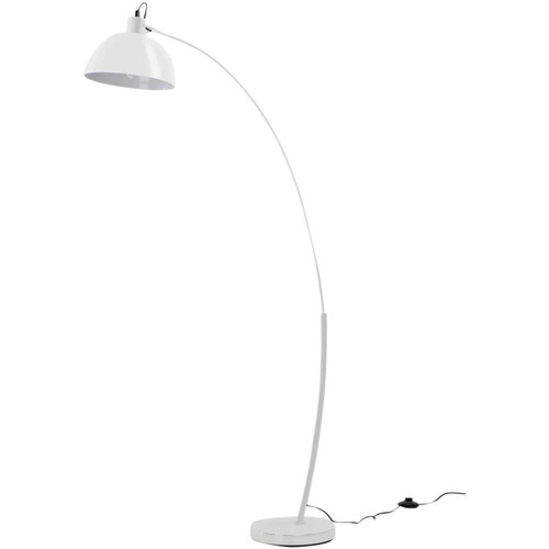 3S. x Home - Lampadaire ARCA Métal réflecteur Blanc - Lampes sur pieds Design