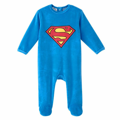 Superman - Dors bien velours bébé garçon Superman - Bleu - Superman
