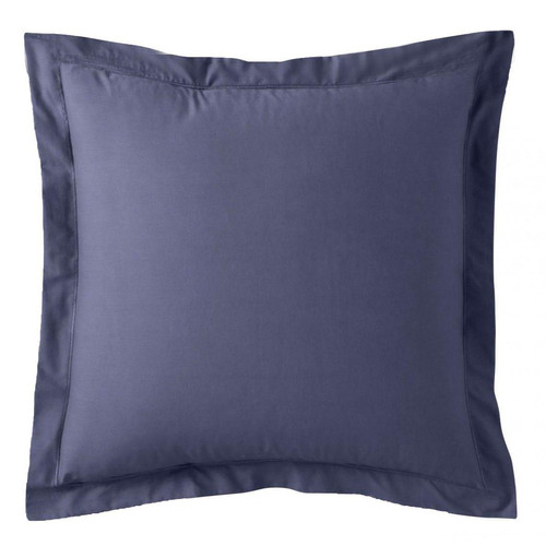 3S. x Tertio (Nos Unis) - Taie d'oreiller coton TERTIO® - Bleu Indigo - Sélection linge de lit unis