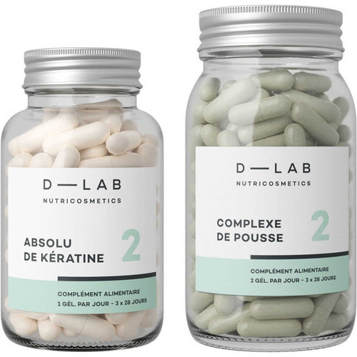 D-Lab - Duo Nutrition-Capillaire 3 Mois - Beauté