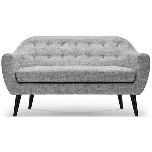 3S. x Home - Canapé scandinave 3 places tissu gris OLAF - French Days