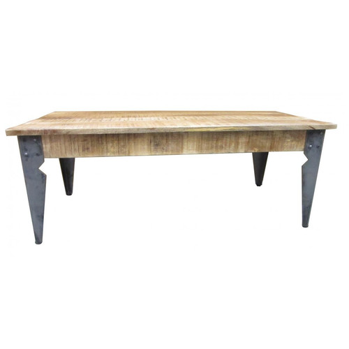 3S. x Home - Table basse en bois et métal H46 AMBROSIA - Promo Table Basse Design