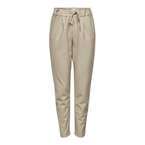 Only - Pantalon taille classique beige - Pantalon  femme