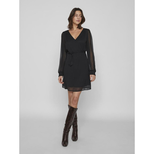 Vila - Robe courte noir Zara - Robes courtes femme noir