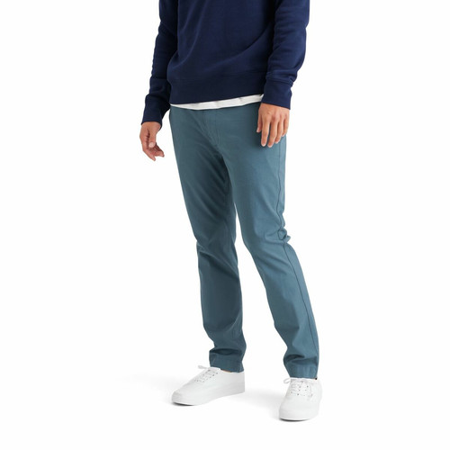 Dockers - Pantalon chino skinny California bleu canard en coton - Vêtement homme