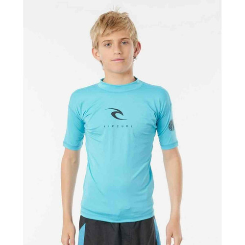 Rip Curl - T-shirt surf anti-UV garçon manches courtes - Promo Sous-vêtement & pyjama
