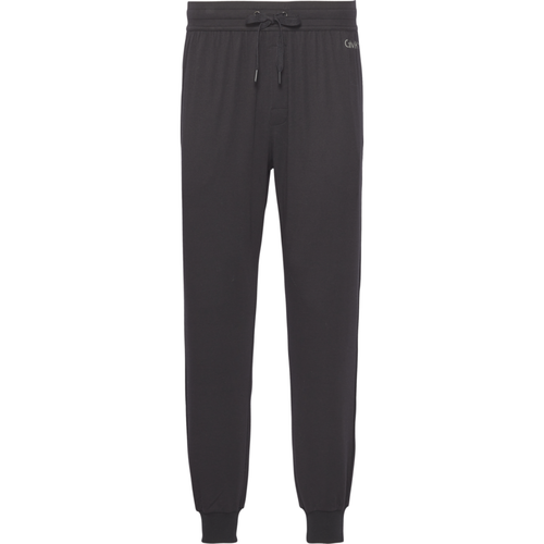 Bas de pyjama style jogging avec élastique Noir en tissu Calvin Klein Underwear LES ESSENTIELS HOMME
