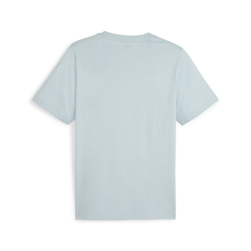 Tee-shirt turquoise pour homme ESS+2 en coton Puma