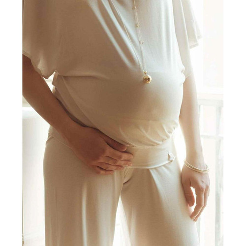 Cache Coeur - Pantalon de grossesse large 7/8 - Lingerie de maternité