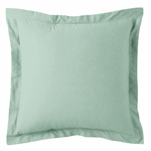3S. x Tertio (Nos Unis) - Taie d'oreiller coton TERTIO® - Celadon - Linge de lit vert