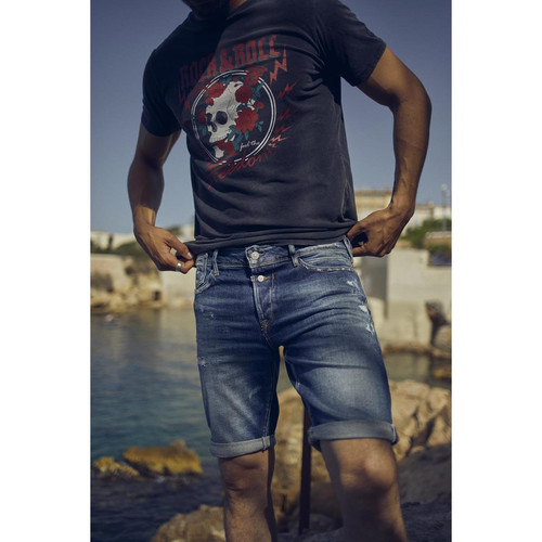 Le Temps des Cerises - Bermuda short en jeans LAREDO - Vêtement homme