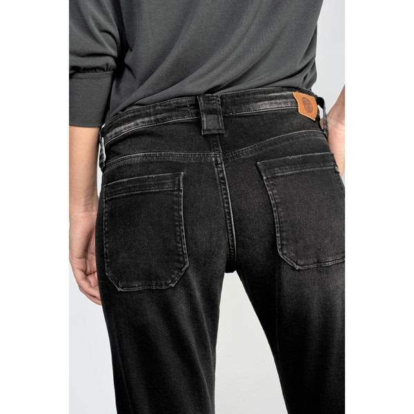 Jeans Gini 200/43 boyfit  noir N°1 en coton Le Temps des Cerises