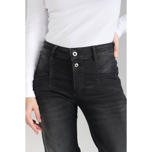 Jeans Fonzy pulp flare taille haute  noir N°1 en coton Jean droit femme