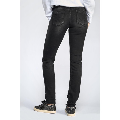 Le Temps des Cerises - Jeans push-up regular, droit PULPREG, longueur 34 - Jeans noir