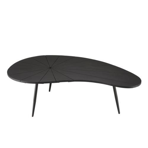 Macabane - Table basse ovoïde Noire - Table Basse Design