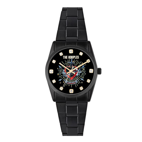 Montre Homme The Kooples Montres Sacred Heart - TKW827 Bracelet Acier noir The Kooples Montres LES ESSENTIELS HOMME