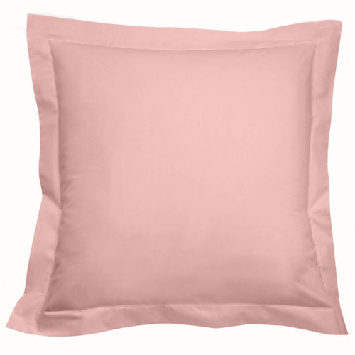3S. x Tertio (Nos Unis) - Taie d'oreiller percale de coton TERTIO® - rose - Printemps des Marques Linge de Maison