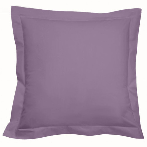 3S. x Tertio (Nos Unis) - Taie d'oreiller percale de coton TERTIO® - violet - Printemps des Marques Linge de Maison